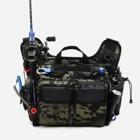 multifunctional waist bag fishing backpack messenger bag fishing rod equipment bag storage bag tool bag insert rod bag