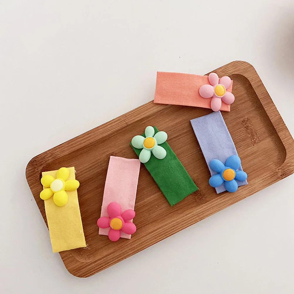 Ins горячая распродажа Оптовая цена акриловые заколки для волос конфетных цветов