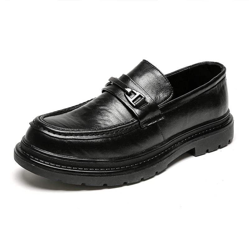 

Мокасины мужские из сплит-кожи, Модные дышащие кроссовки, без шнуровки, мягкие удобные нескользящие, повседневная обувь для вождения