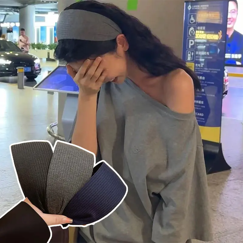 Новая французская нескользящая повязка на голову с широкими полями для женщин и