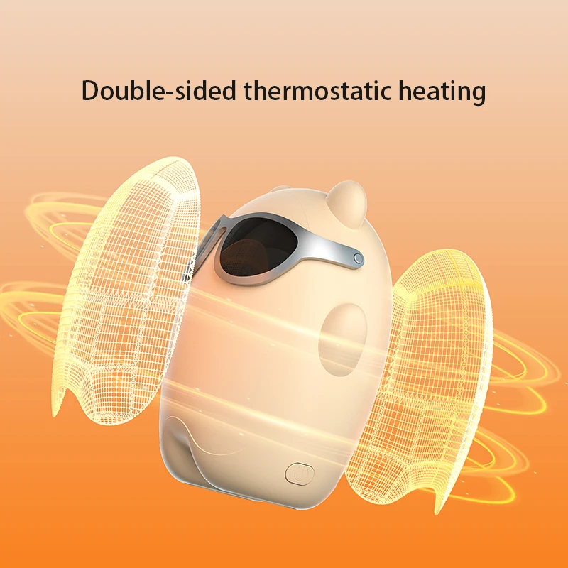 Портативное зарядное устройство 2 в 1 мини-грелка для рук с USB-зарядкой 4500mHA