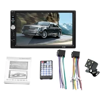 car mp5 player 7 double 2din bluetooth compatible touch screen stereo radio usb aux camera