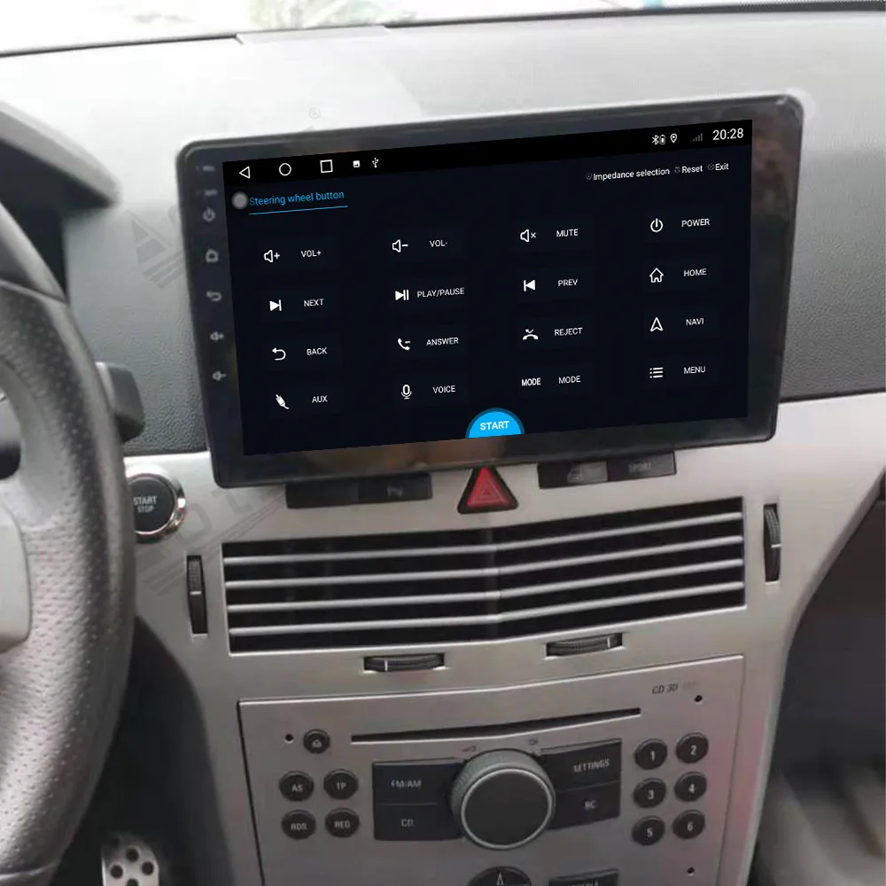 128G Android 11 для Opel Astra H 2005 2006 2007 - 2014 авто радио мультимедиа плеер Навигация стерео GPS
