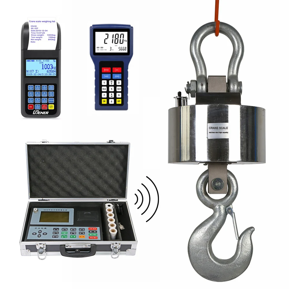 

Industrial 30 Ton 50 Ton Stainless Steel OCS Electronic Digital Crane Scale