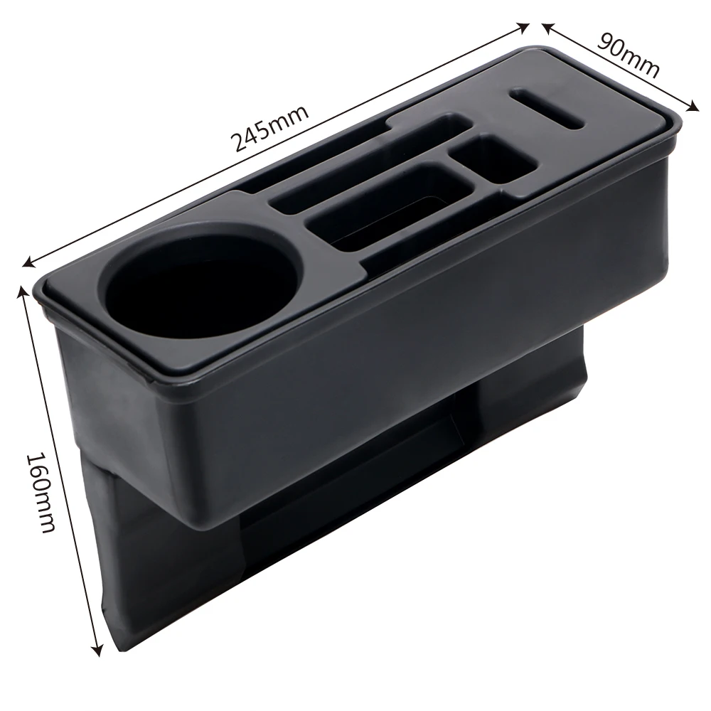 Ящик для хранения щелей сиденья автомобильный органайзер автоматический зазора