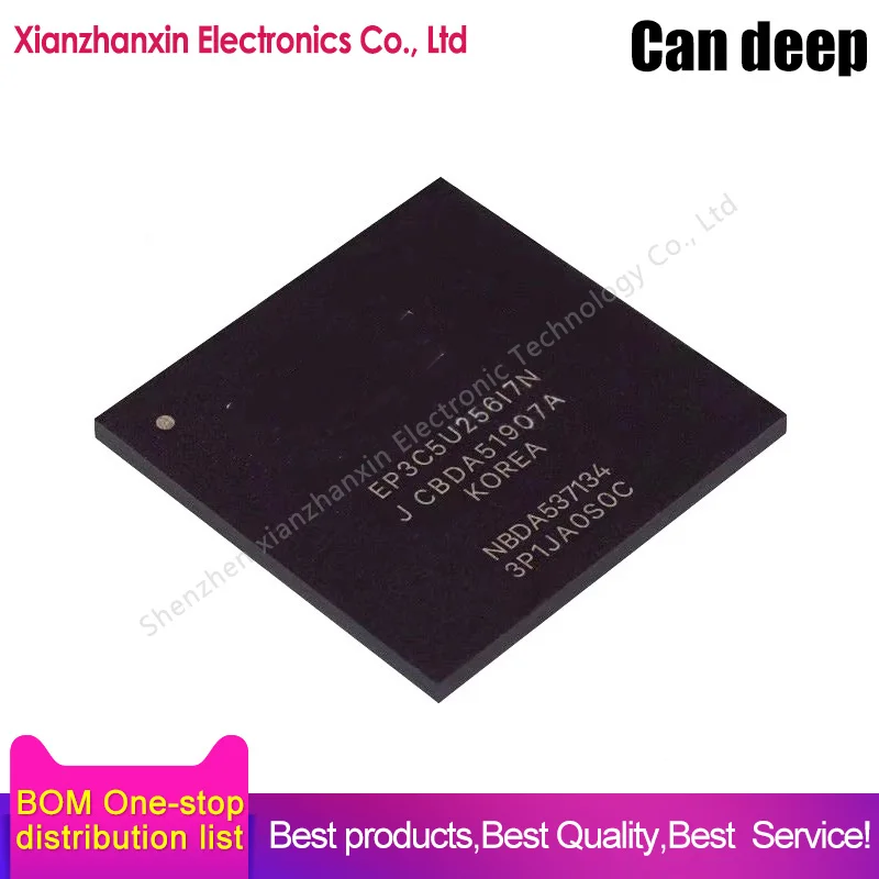 Программируемый чип затвора (fpga) EP3C5U256C8N EP3C5U256I7N EP3C5U256 BGA256, 1 шт./партия