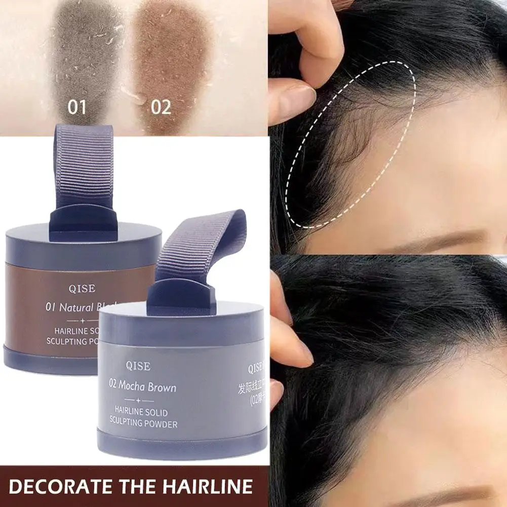 1PC Hairline Repair Filling Powder With Puff Sevich Fluffy Pang Line Powder Makeup Powder Hair Concealer Thin Shadow Forehe G5I3