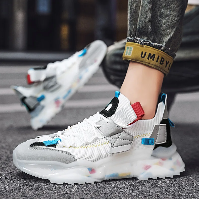 Fashion Outdoor Sports Running Breathable High Quality Summer Mesh Casual Tennis Shoes 2022 New Men Sneakers Shoes