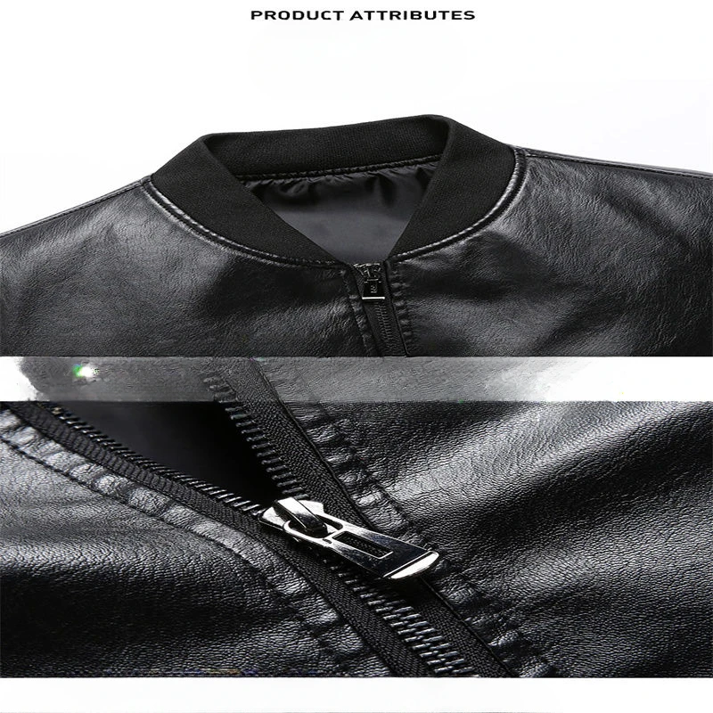 Кожаное пальто большого размера мужская аутентичная новая высококачественная