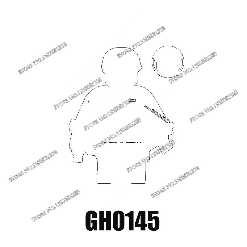 Фото G0119 Мини-фигурки из фильмов, строительные блоки, кирпичи, игрушки GH0143 GH0144 GH0145 GH0146 GH0147 GH0148 GH0149 GH0150, игрушки «сделай сам» №3