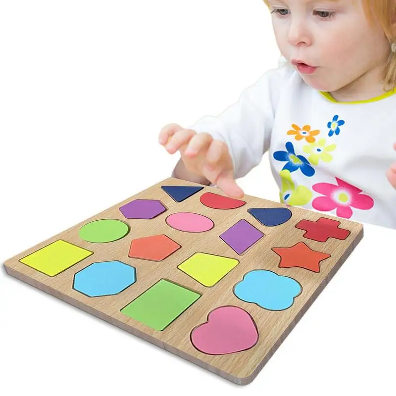 

Деревянная доска для захвата, головоломка, буквы алфавита/цифры/формы, искусственная головоломка, доска Монтессори, обучающие игрушки для детей