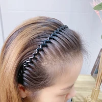 2022new morandi color hair hoop female all match press hair head buckle headband girl frosted serrated hair accessories hairband