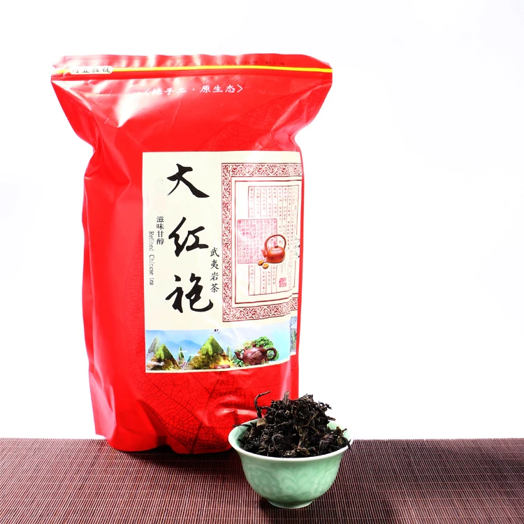 

2022 Da Hung Pao Hong Chinese Tea Oolong Big Red Robe Rougui Wuyi Bag For Health Care Lose Weight