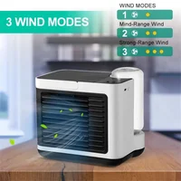 Personal Small Air Conditioner Fan DC Evaportive Desktop Water Air Cooling Fan Portable USB Mini Room Air Cooler Fan For Office