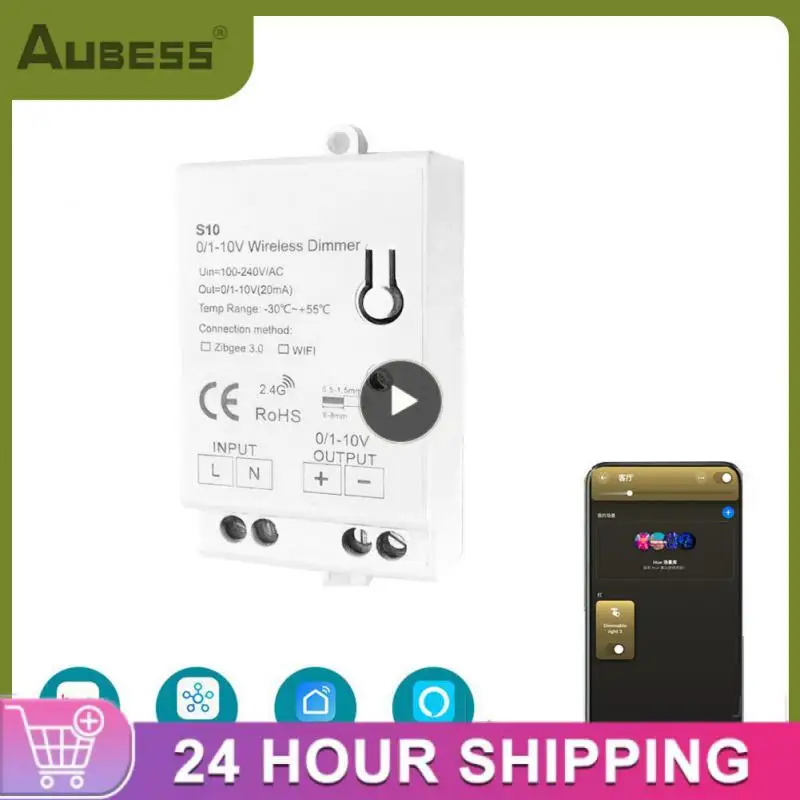 

2/3/5PCS Mini Wireless Zigbee 3.0 Dimmer Support Smartthings Lighting Adjustable Switch Remote Control Dimming Controller