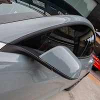 Car Window Frame Sticker for Tesla Model 3 Exterior Decoration Accessories PVC Door Handle Black Protector Trim Strips 2017-2020 5