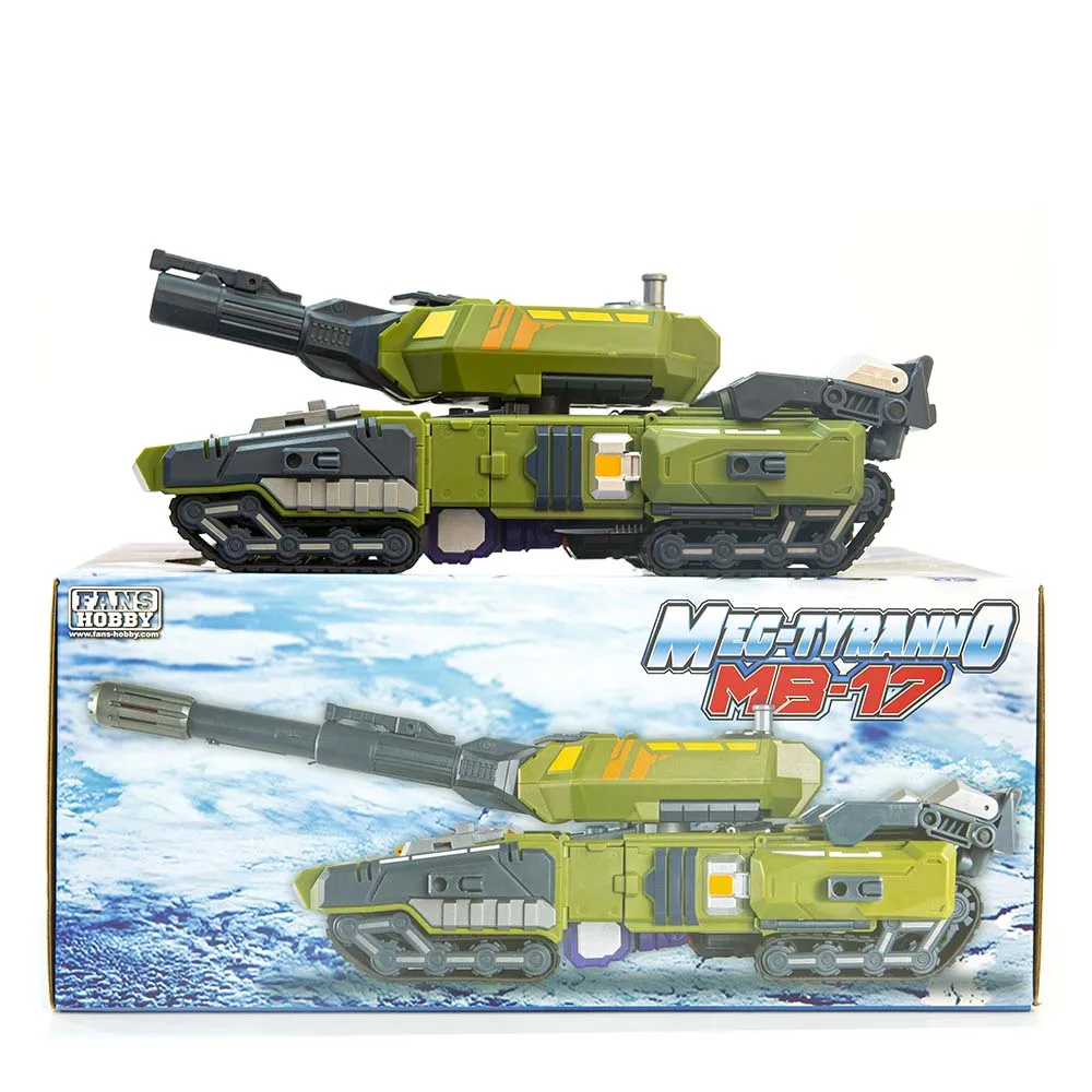 

New Transformation Toys FansHobby FH MB-17 MB17 Armada Meg-Tyranno FH Robot Tank Action Figure Toy in stock