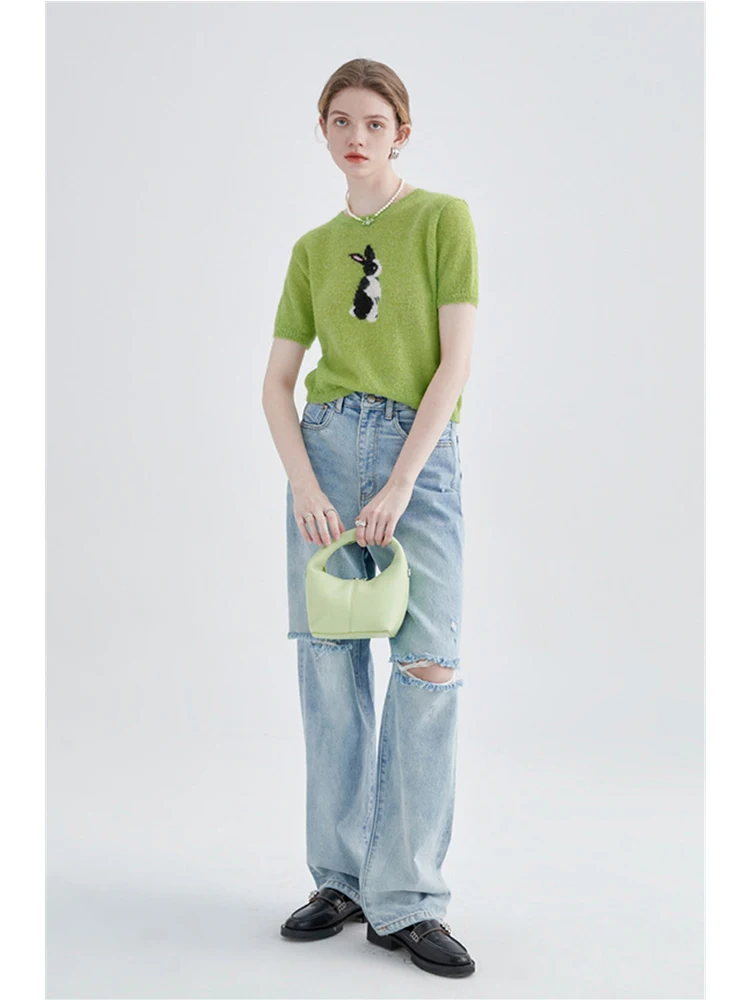 Женская футболка 2022 летняя одежда модные топы с принтом и коротким рукавом