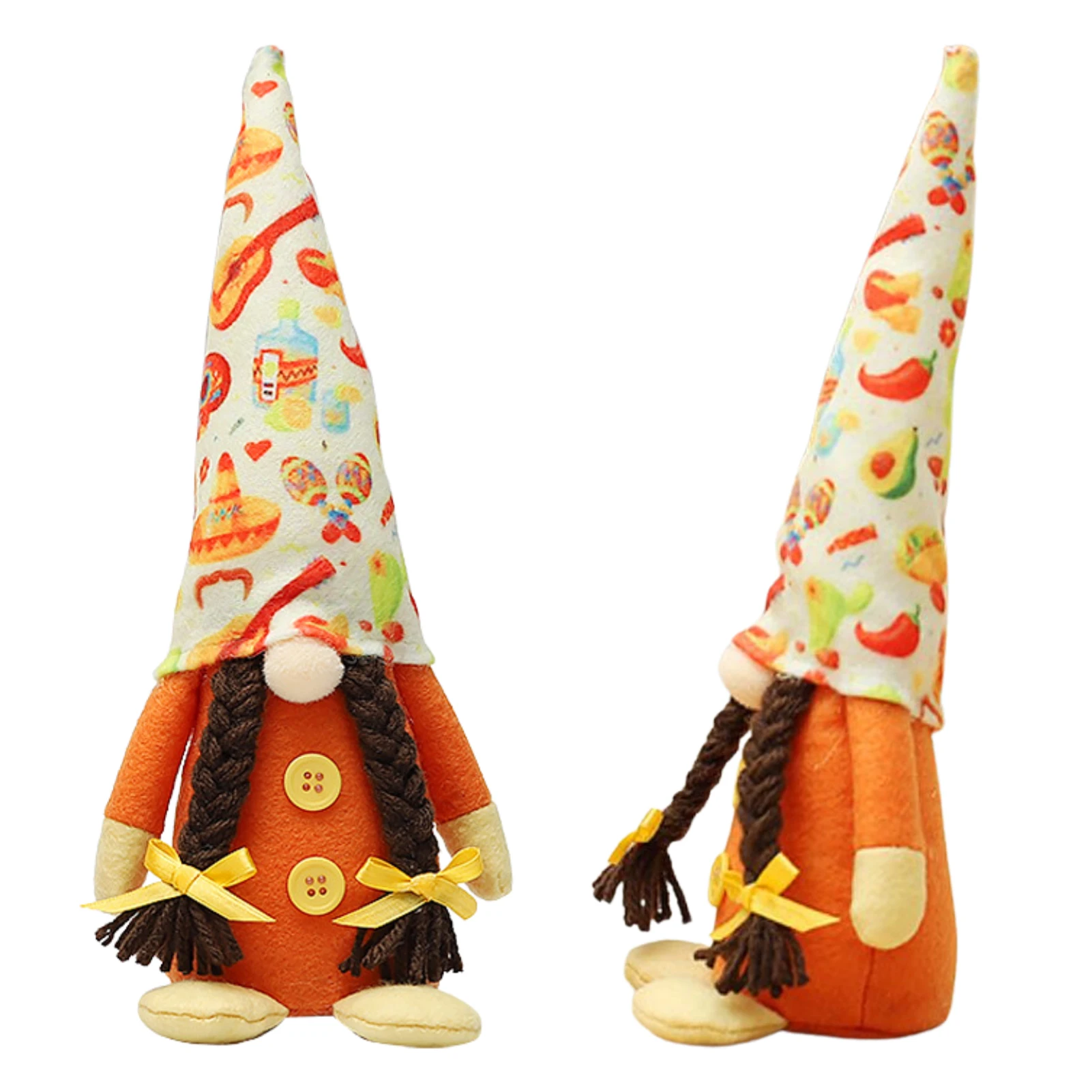 

Fiesta Gnome Fiesta Gnome Summer Gnomes Decor Garden Gnome Mexican Party Decorations Faceless Doll Elf Dwarf Home Kitchen Pinata