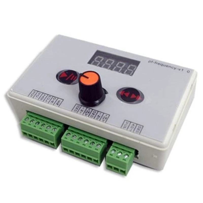 

JHD-Voltage Regulator Reversible Stepper Motor Speed Controller Pulse Signal Controller Voltage 7.5V-12V-24V Stepper Motor