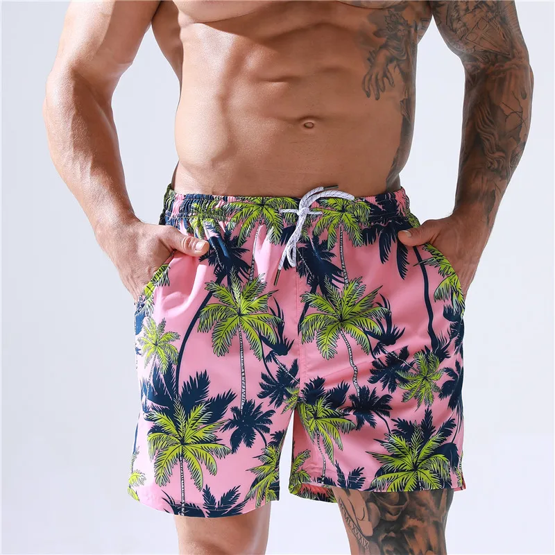 

Summer Swimming Shorts Men Quick Dry Holiday Surffing Boxer Beach Shorts Swimwear Male Bathing Suit Trunks Swimsuits