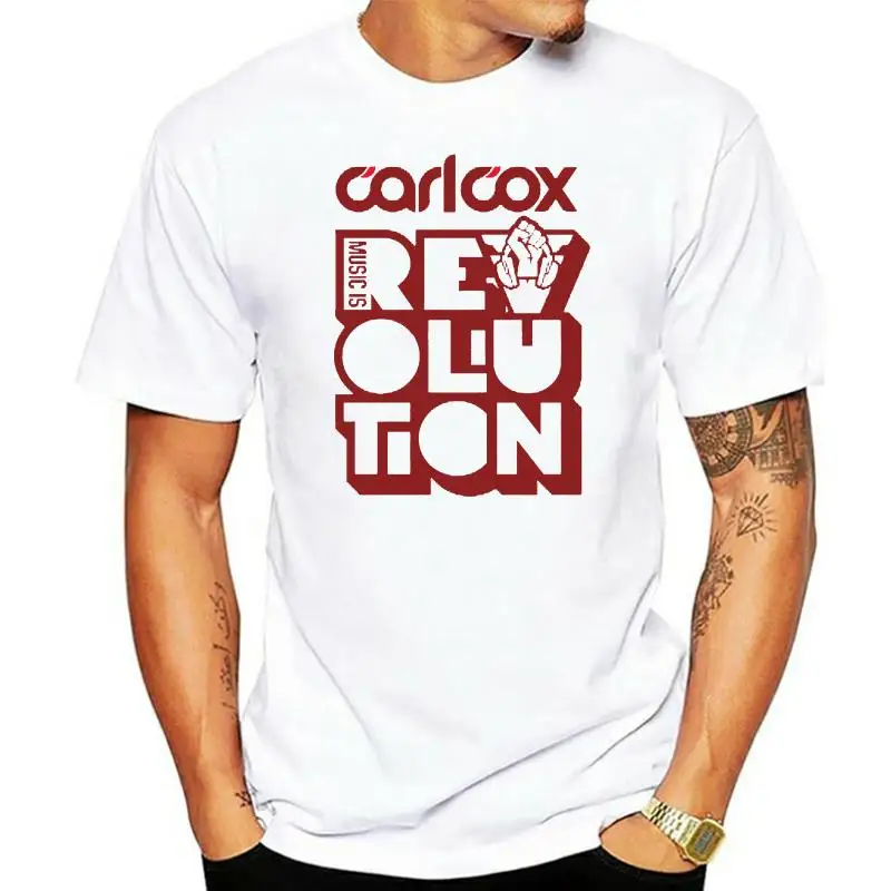 

Mens T-Shirt Tee CARL COX DJ TECHNO MUSIC IS REVOLUTION STATE IBIZA Short Sleeve