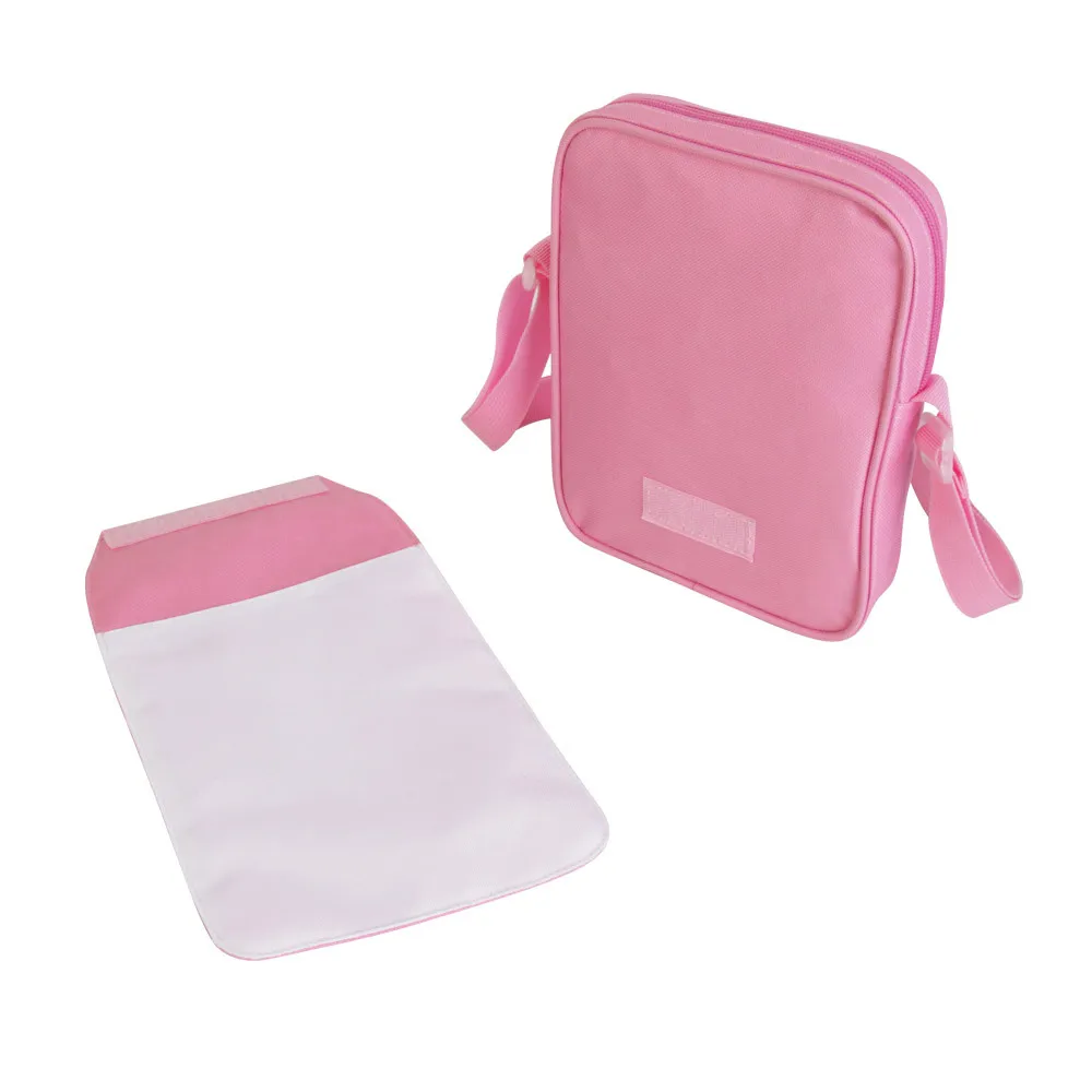 Термосублимационная пустая сумка через плечо для индивидуального принта