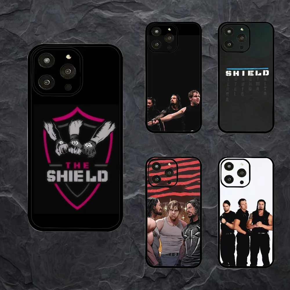 Чехол для телефона W-WWE The Shield Iphone 15 11 13 14 Pro Max 7 8 Plus X Xr Xs Se2020 12 mini чехол