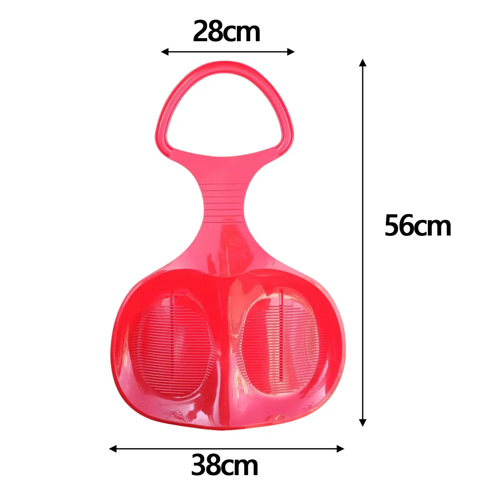 Снежные санки прочные из тобогана с травой раздвижные для скоростного спуска