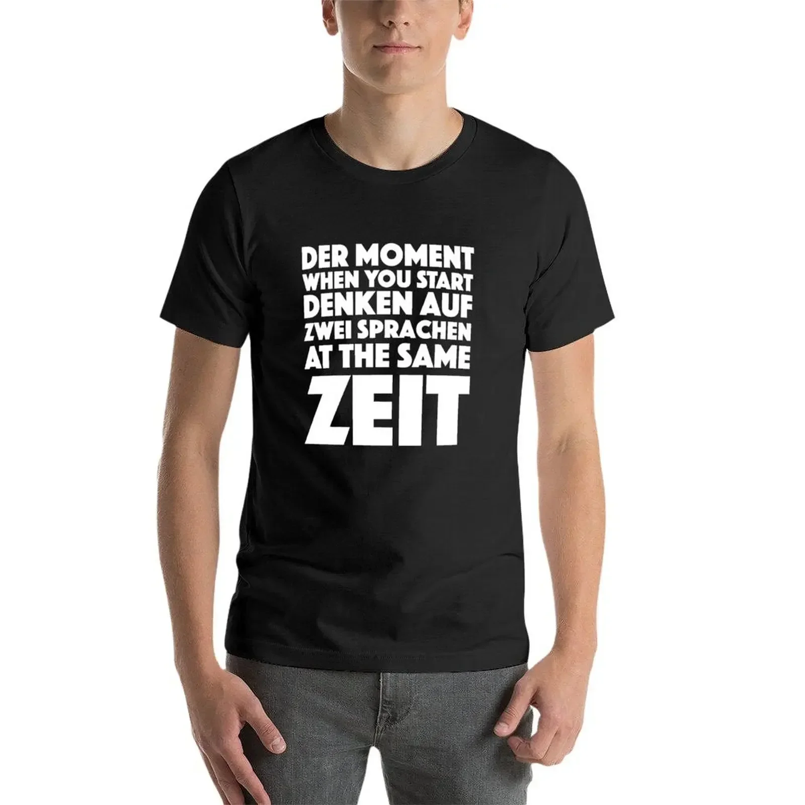 Футболка Der Moment When You Start German Student English Learner Германия Австрия Швейцария