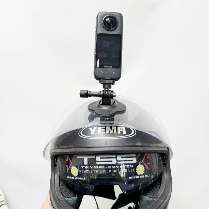 Фото Аксессуары для Gopro, крепление на шлем, наклейка на голову для верховой езды, наклейка Vlog для Go Pro Hero 11 12 13 DJI OSMO Action 5 3, камера Insta360 X4 №3