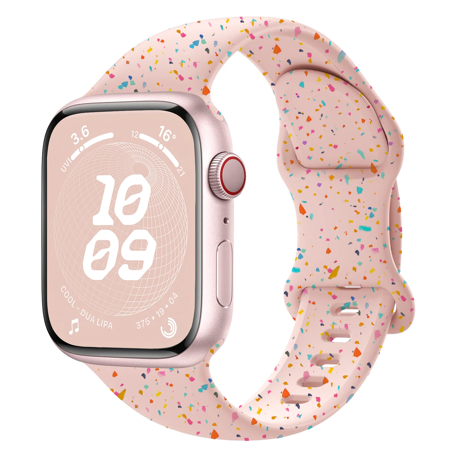 Ремешок силиконовый для Apple watch band 40 мм 41 44 45 38 49 мягкий браслет iwatch Series 9 8 7 6 5 3 SE Ultra 2