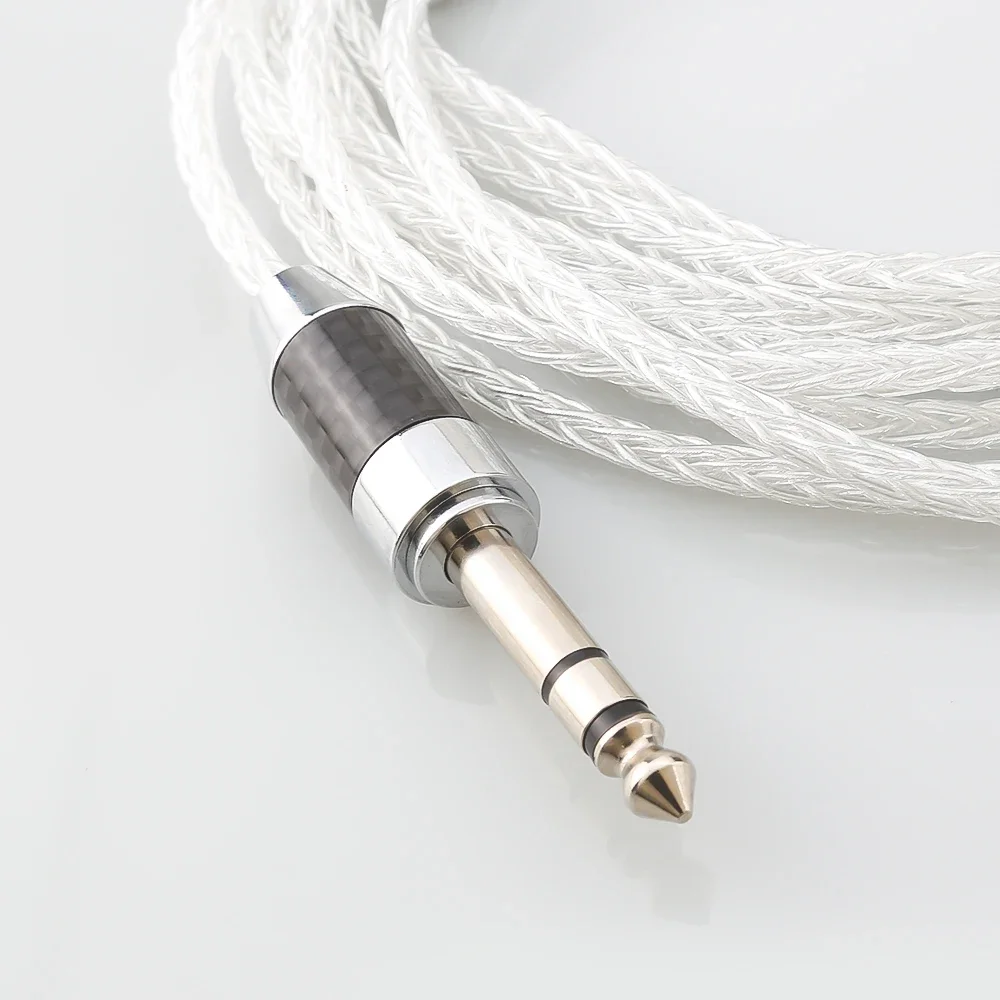99% чистое серебро 8-жильный Hi-Fi-кабель 6 35 мм/4 4 мм/3 5 мм/2 мм 4-контактный