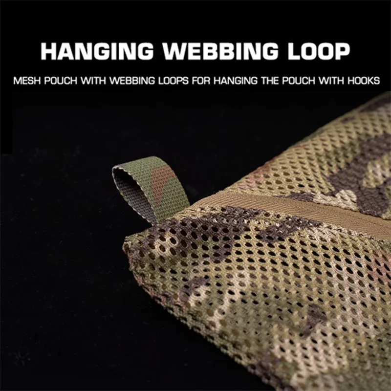 Камуфляжный сетчатый органайзер HDIRXG 15х10 см