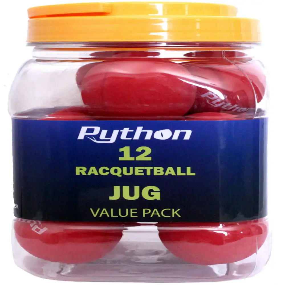 

Red Racquetballs (Value Pack - 12 Ball Jug/Lightning Fast!)
