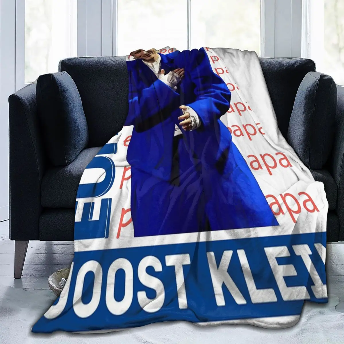 Супер мягкое одеяло Europapa Eurovisions 2024 Joost Klein для путешествий весеннее фланелевое
