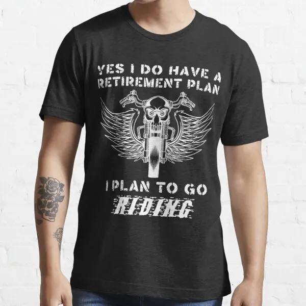 

Yes I Do Have A Retirement Plan I Plan To Go Riding Funny Retirement Plan Funny Gift For Motorcycle Grandpa t shirt for BMW MV