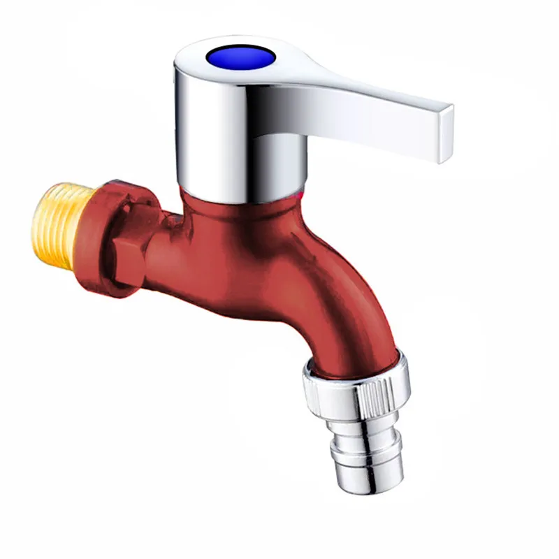 

Garden Balcony Water Tap 1/2" Male Thread Wall Mount Washing Machine Faucet Plastic Water Hose Quick Connector