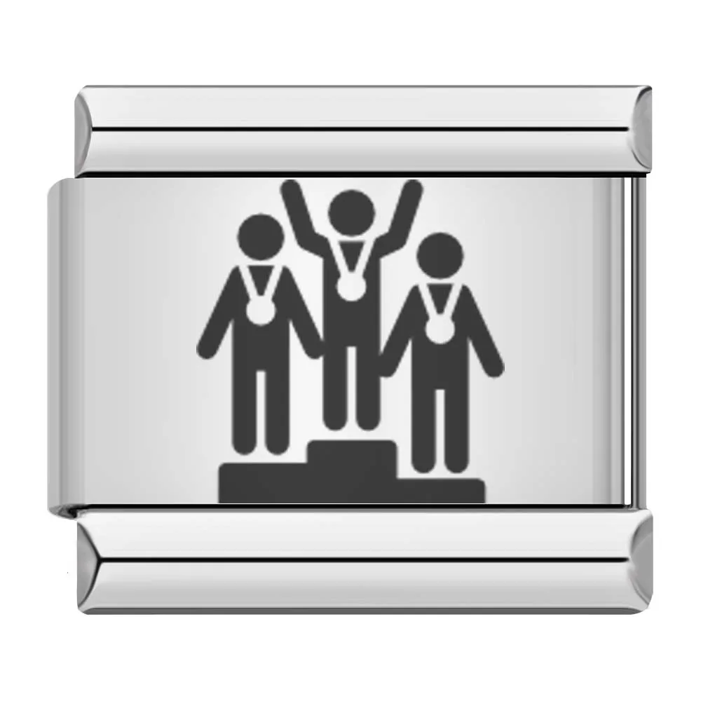 Лазерный браслет из нержавеющей стали 9 мм