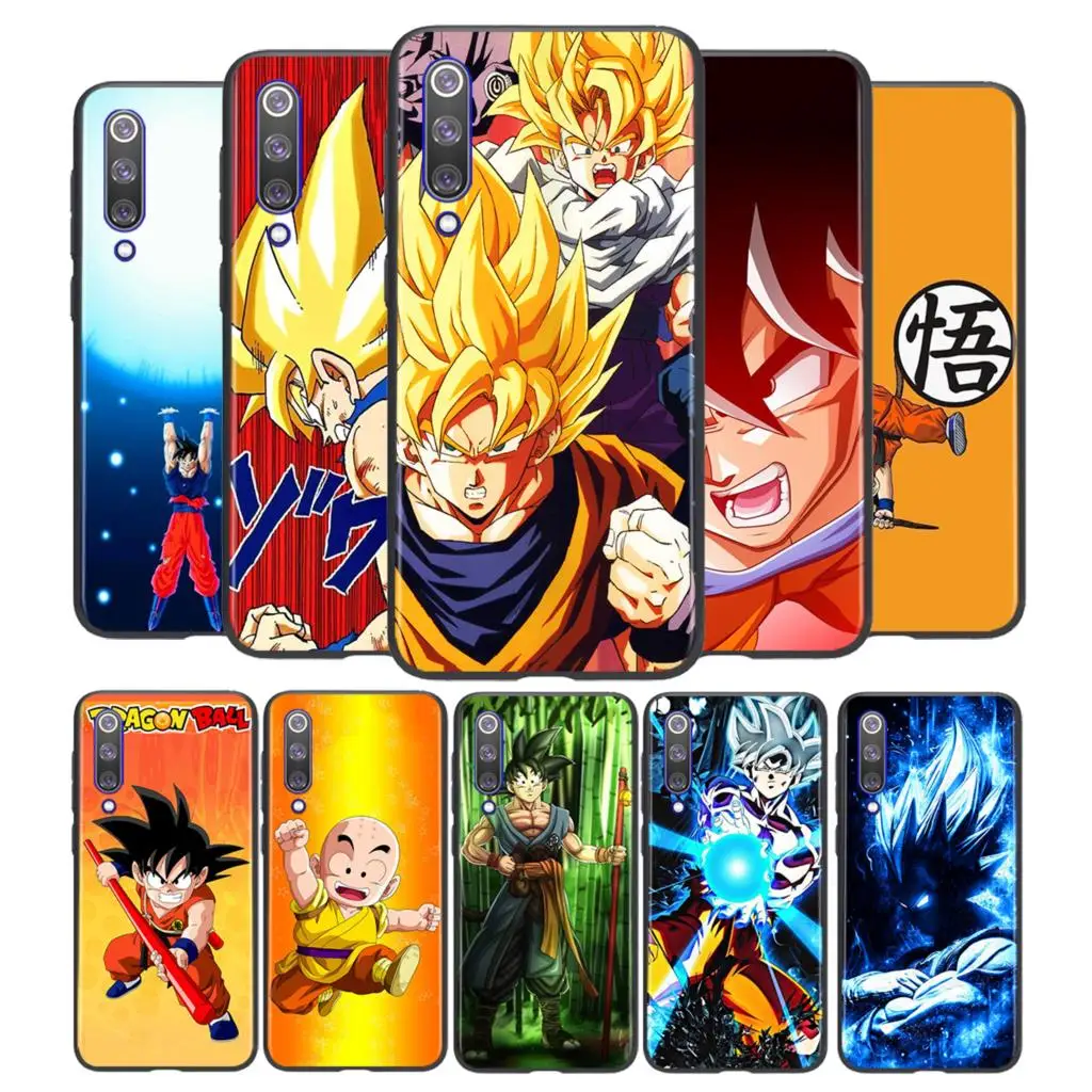 

Goku Dragon Ball Superstar For Xiaomi Mi 11 10T Note10 Ultra 5G 9 9T SE 8 A3 A2 A1 Pro Play Black Phone Case