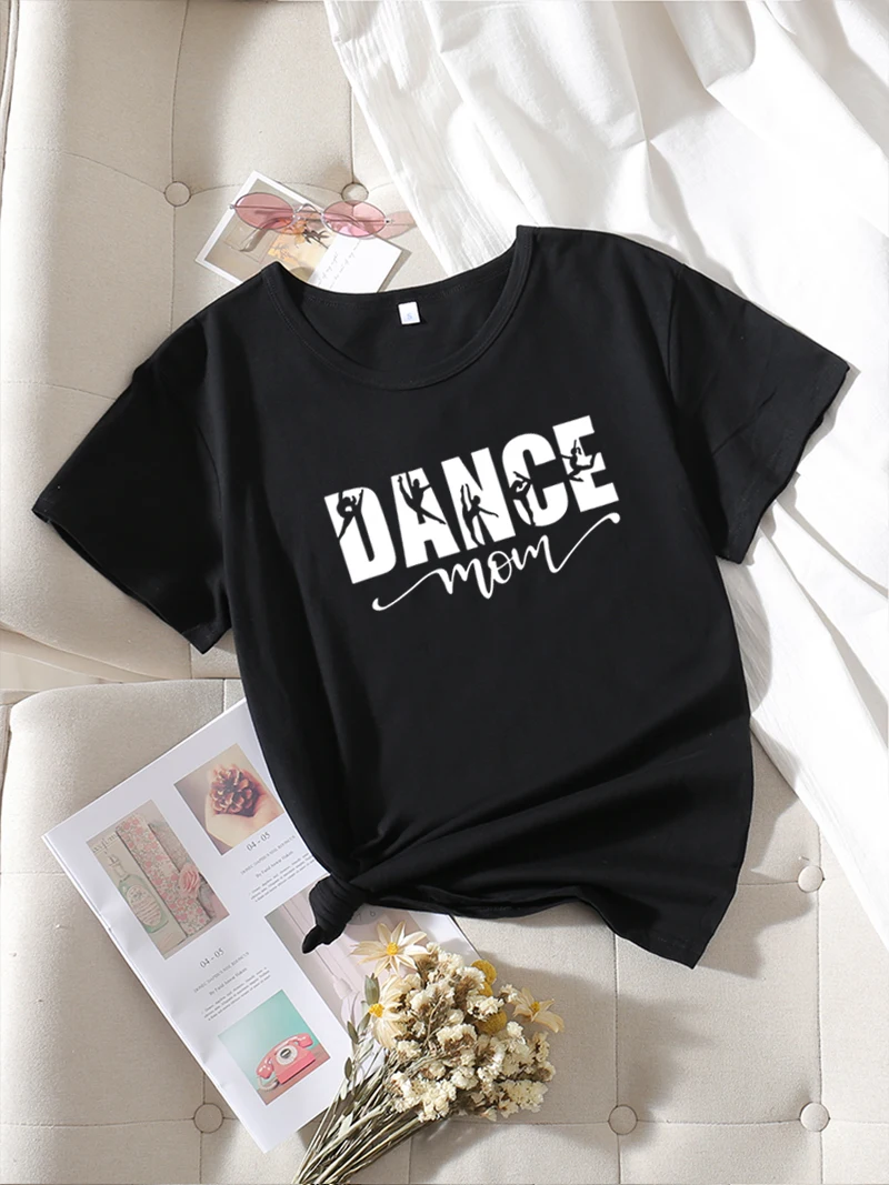 

DANCE MOM Anime Tshirt Y2k Clothes Long Sleeve Top Women Women's Summer T-shirt Ladies See Through Womens Clothing Stitch Twice