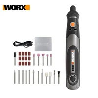 worx 4v rotary tool wx750 cordless mini engraving grinding polishing machine rechargerable usb charger variable speed power tool
