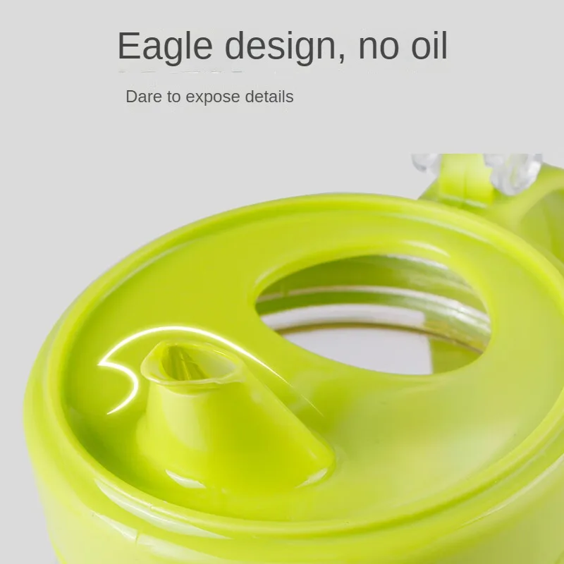 

CHAHUA Glass Oil Pot - Small Household Oil Storage Tank for Edible Oils