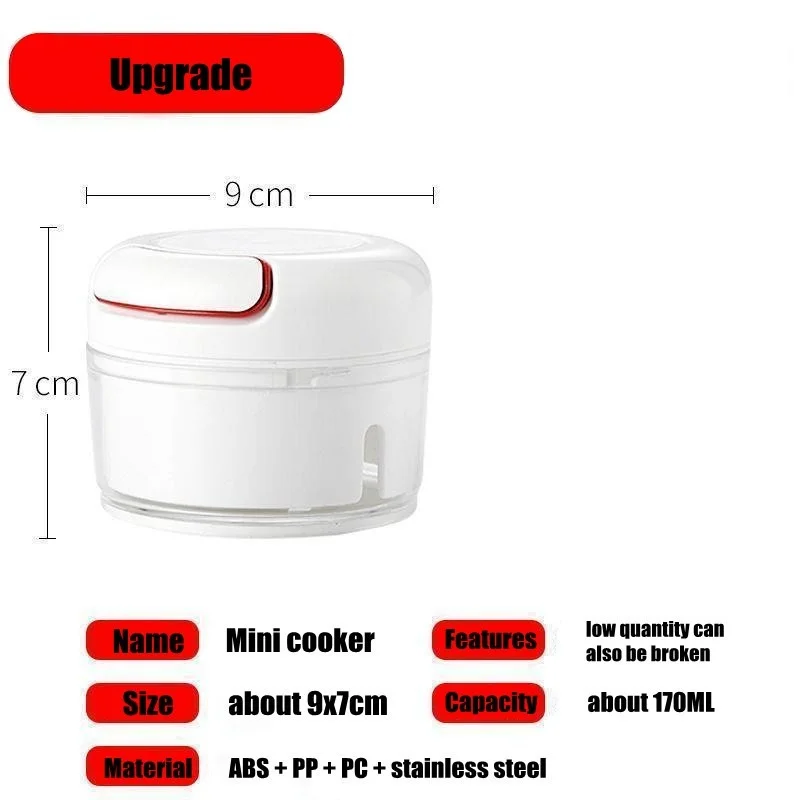 Ручная измельчитель чеснока ручная для ручной измельчения мяса аксессуары | Дом