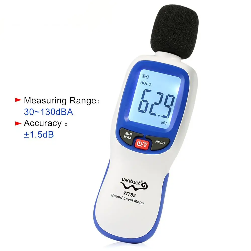 Шумомер igital бытовой децибел профессиональный шумомер беспроводной