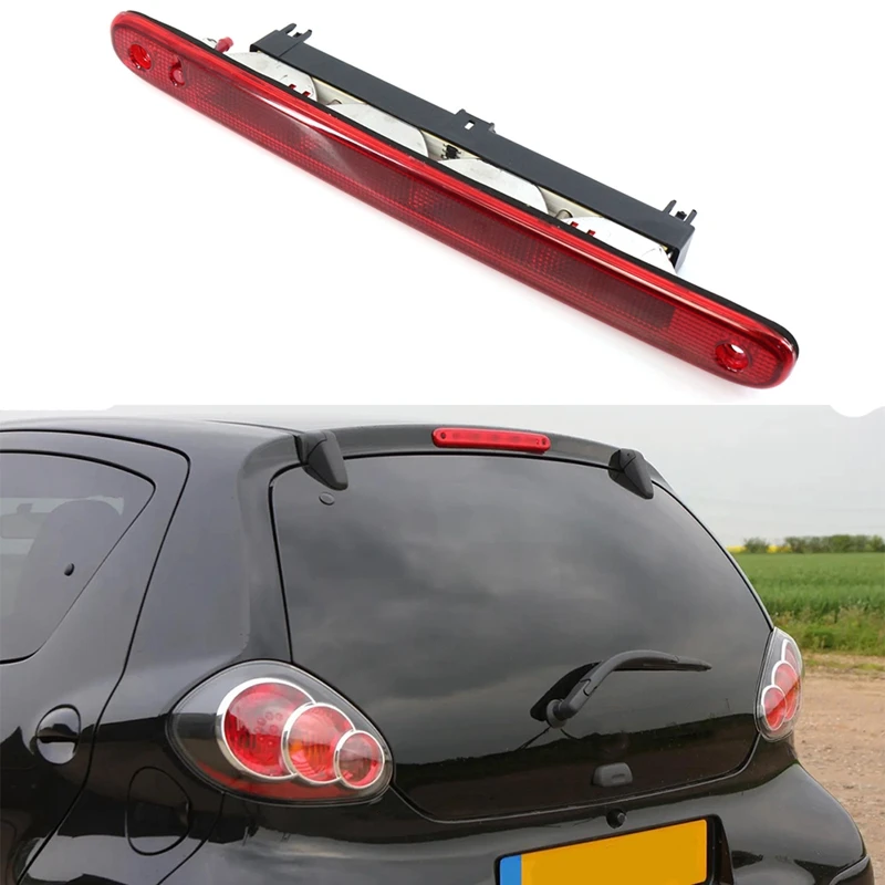 

Стоп светильник задний высокого уровня для Toyota Aygo Citroen C1 Peugeot 107 красный, 1 шт.