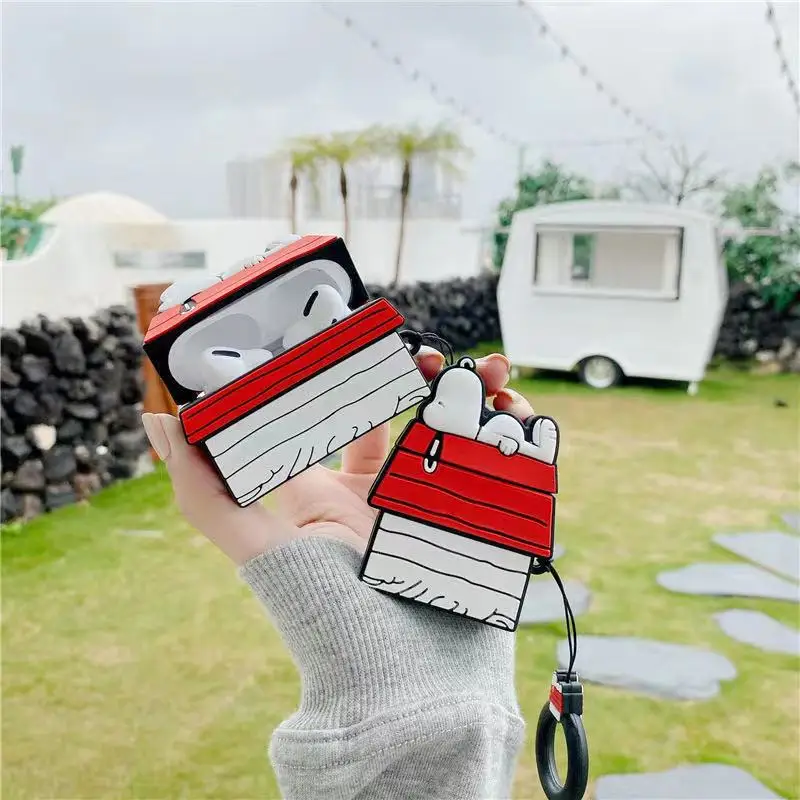 

Shell for AirPods 3 Fashion Cartoon Anime House Cover Cute 1/2 Pro Apple Bluetooth Headphone Shell Gifts for Girls Boys Teens