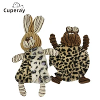 dog toys rabbit shape pv plush chew toy funny bite resistant sound squeaker squeaky doll interactive game cleaning teeth toys