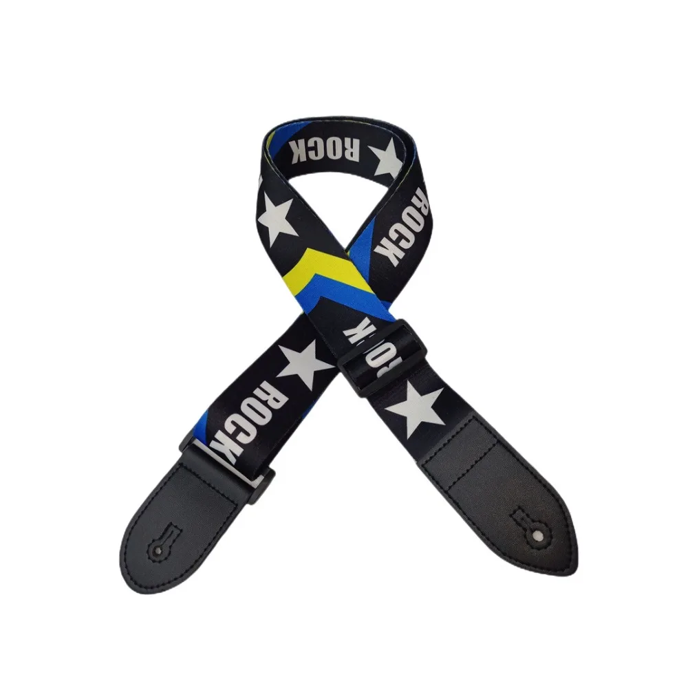 Регулируемый плечевой ремень для электрогитары вышитый гитары укулеле