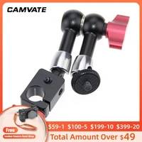 camvate 7articulating magic arm with 15mm single rod clamp 14 20 thread for monitorvideo lightflashmicrophone mounting